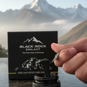 Black Rock Aftabi Shilajit – 100% Pure Sun-Dried Himalayan Shilajit